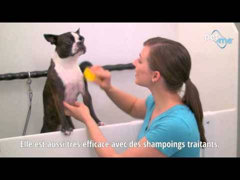 Brosse petits chiens et chats à poil longs PETME - Image 2