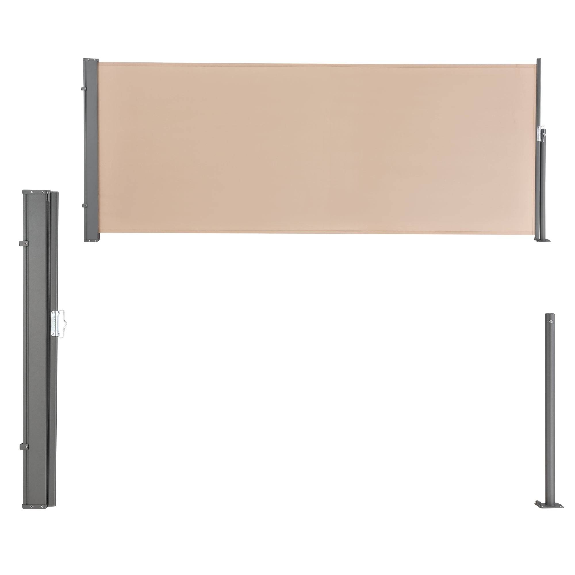 Helloshop26 - Brise-vue uv 100 x 300 cm sable - Image 3