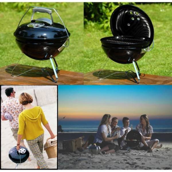 Barbecue WEBER Smokey Joe Noir - Image 4