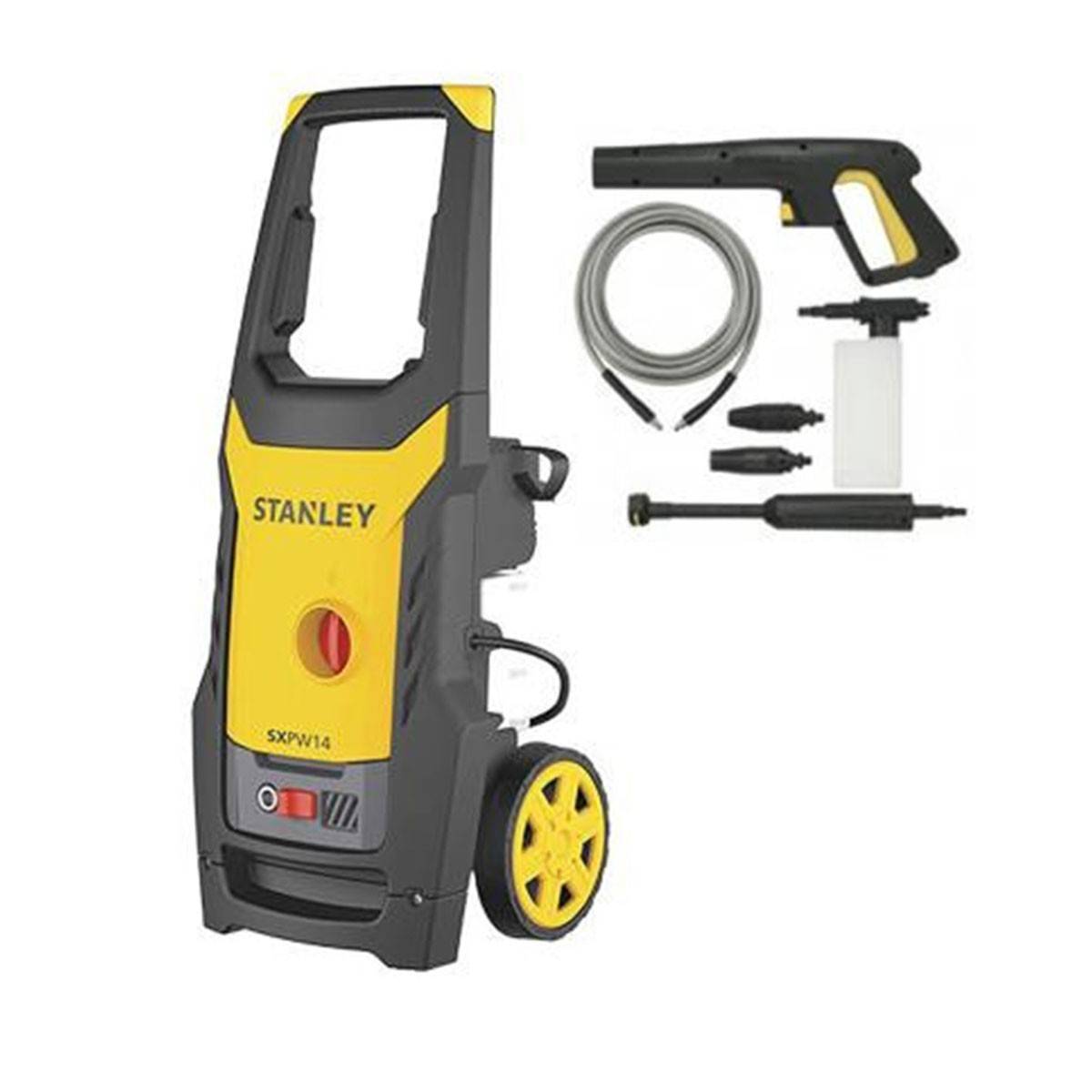 stanley - Nettoyeur Haute pression 1400W 110 Bar Tuyau 5m Accessoires lavage inclus STANLEY - Image 1
