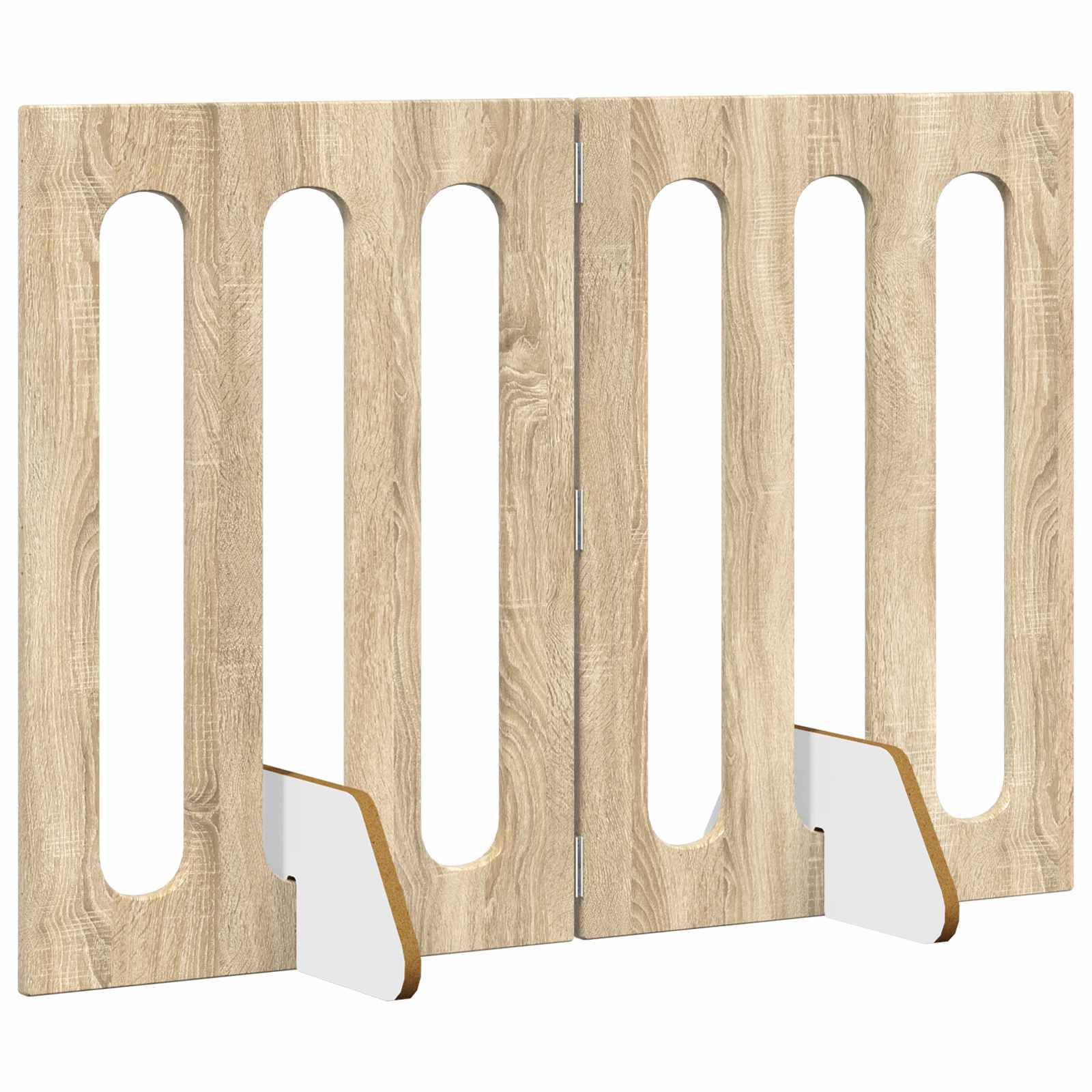 PANGIVO - Clôture pour animaux bois d'ingénierie chêne sonoma 100.5 x 38 x 70 cm - PANGIVO - Image 3