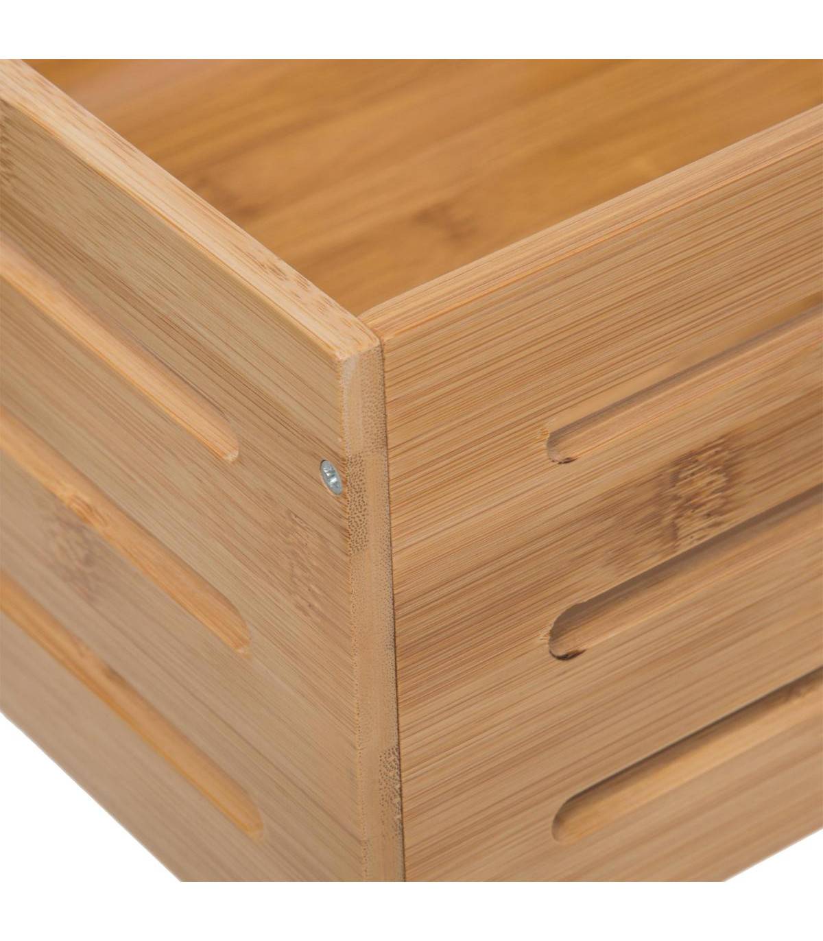 Boite de rangement en Bambou 31 x 15 cm - Image 2