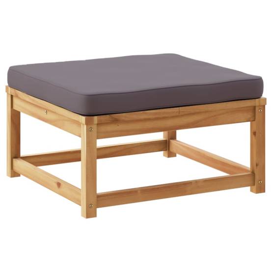 Vidaxl - Salon de jardin avec coussins 11 pcs bois massif d'acacia vidaXL 3214320 - Image 7