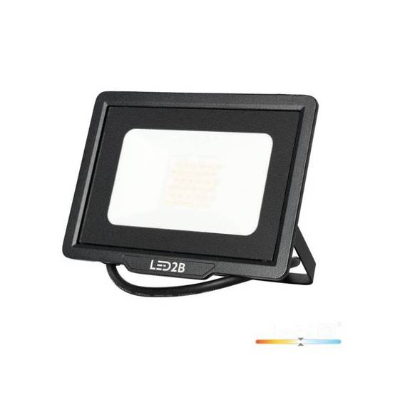 Projecteur LED MH 30W noir 4000K IP65 blanc naturel - Image 1