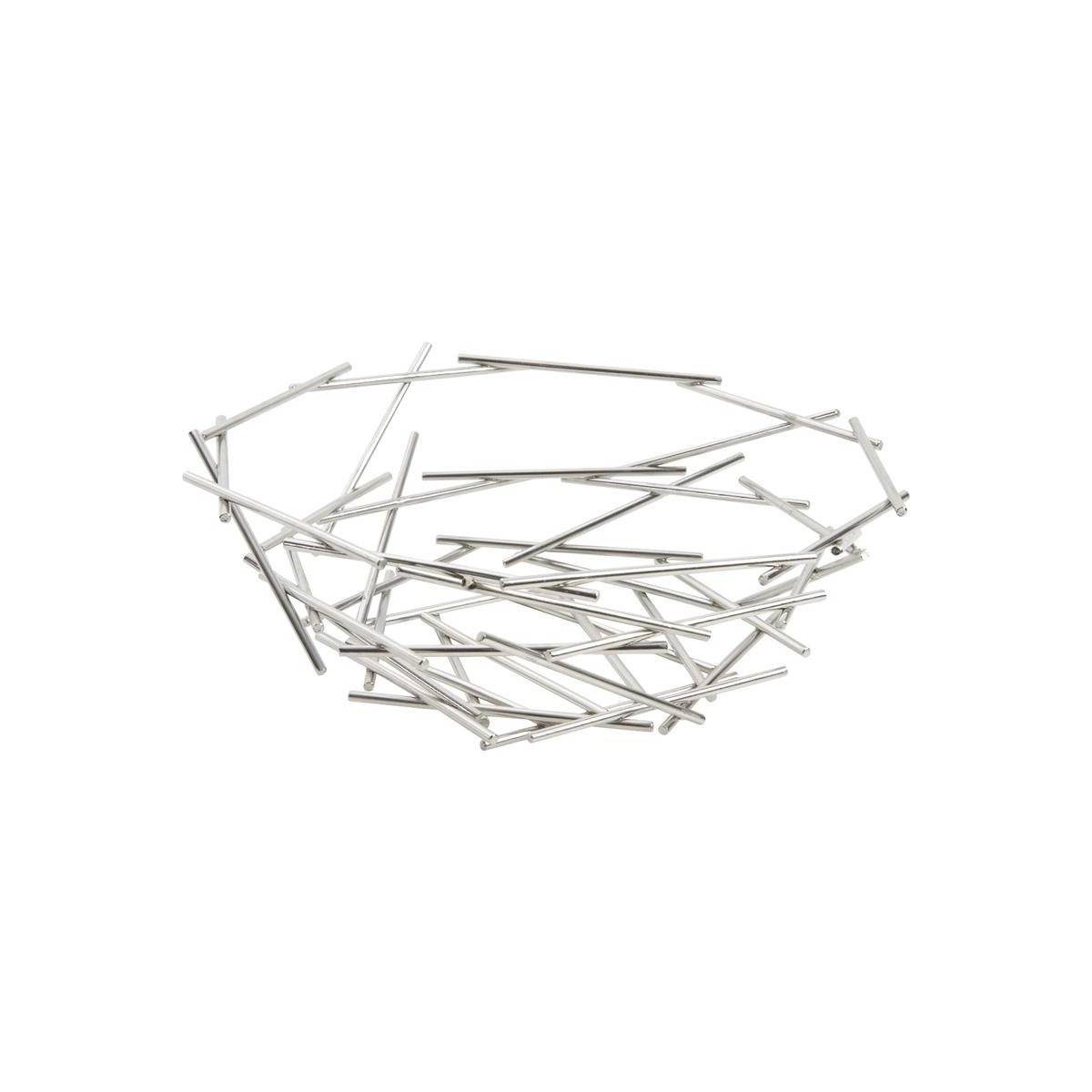 Aubry Gaspard - Coupe à fruits inox Thorn Thorn argenté - Image 1