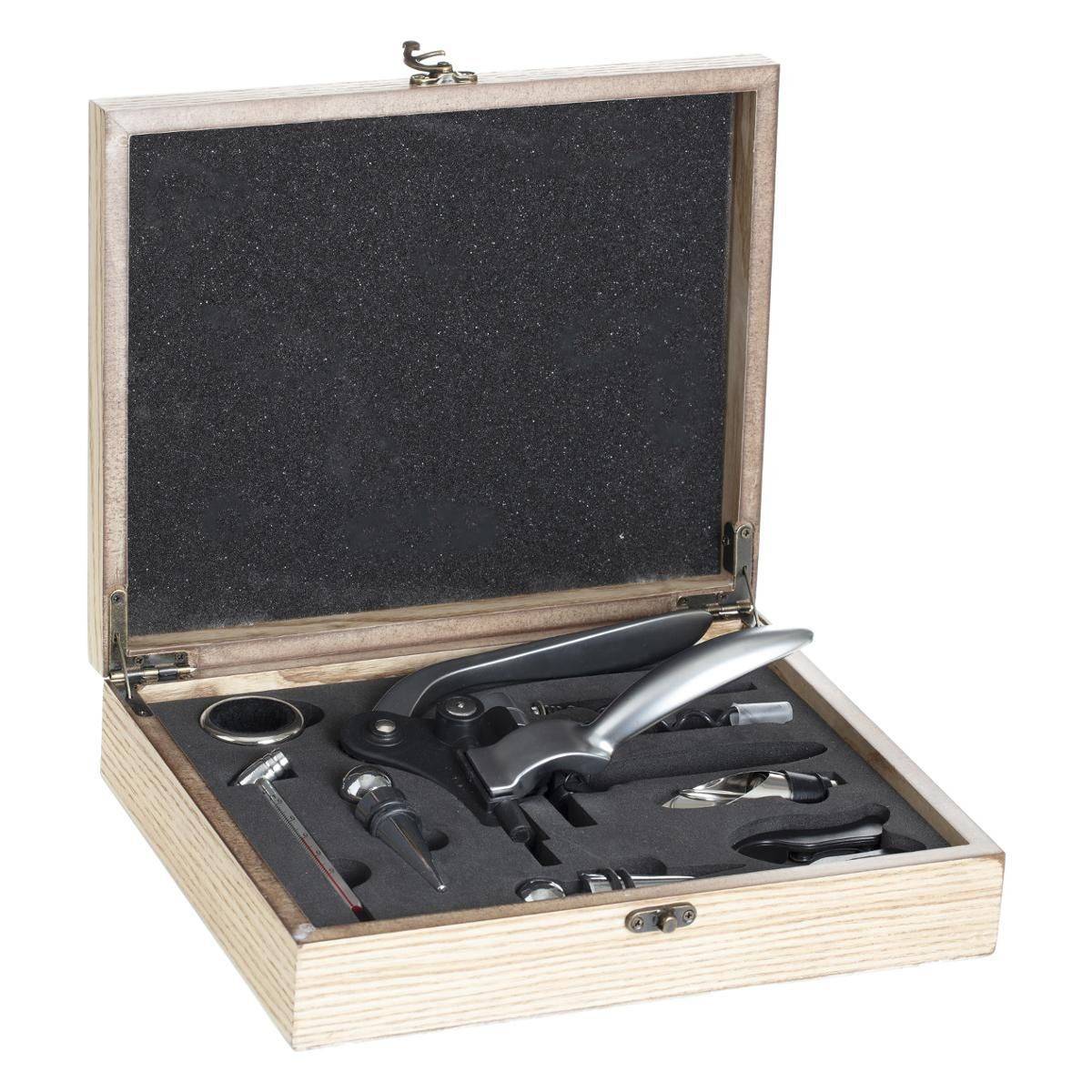 Coffret 9 Pièces Sommelier "Marc" 27cm Naturel - Image 1
