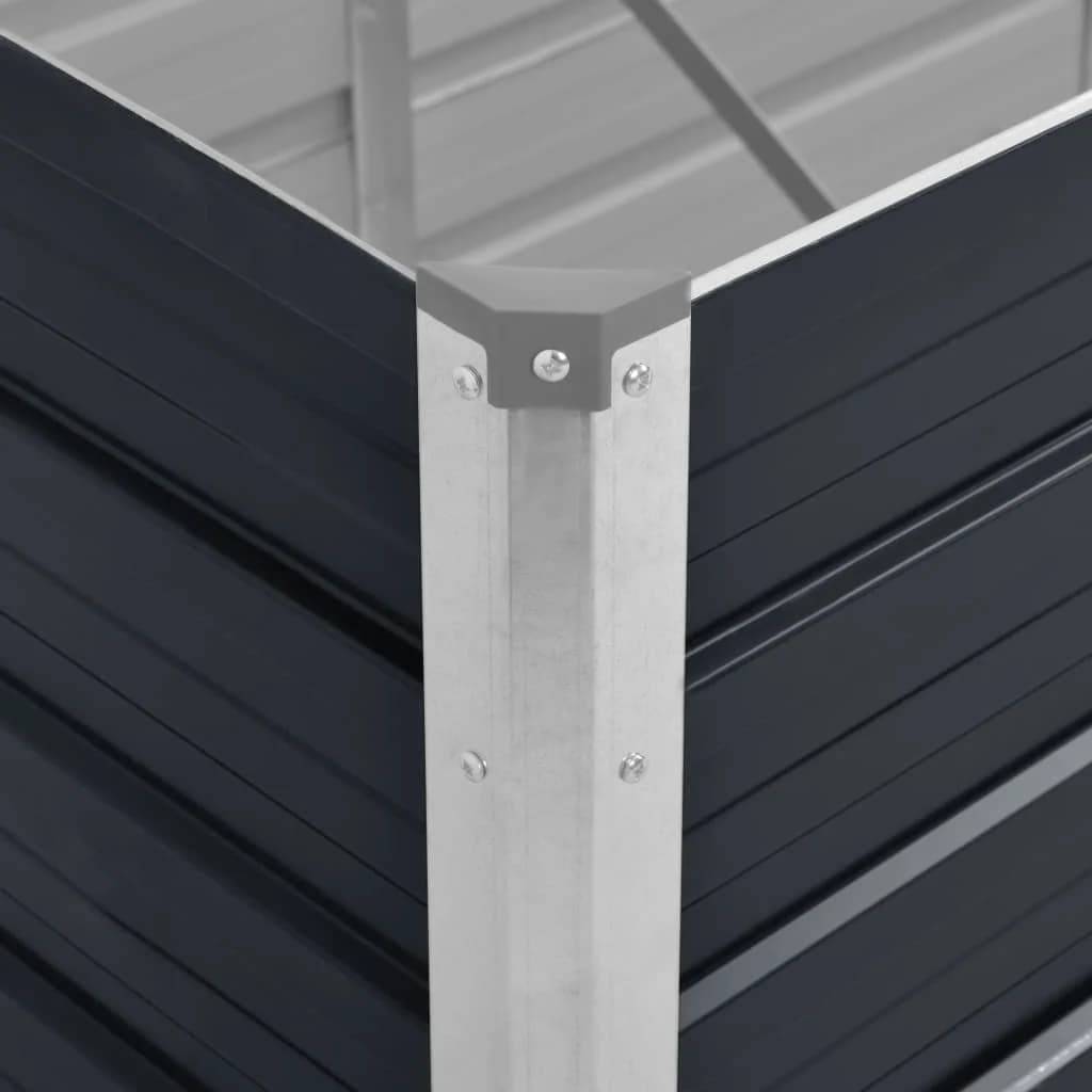 Prolenta Premium - Jardinière acier anthracite  240 x 80 x 45 cm  - Prolenta premium p340.6 - Image 7