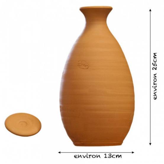 Ollas / Oyas Céramique à enterrer en Argile 1,5 litre - Image 2