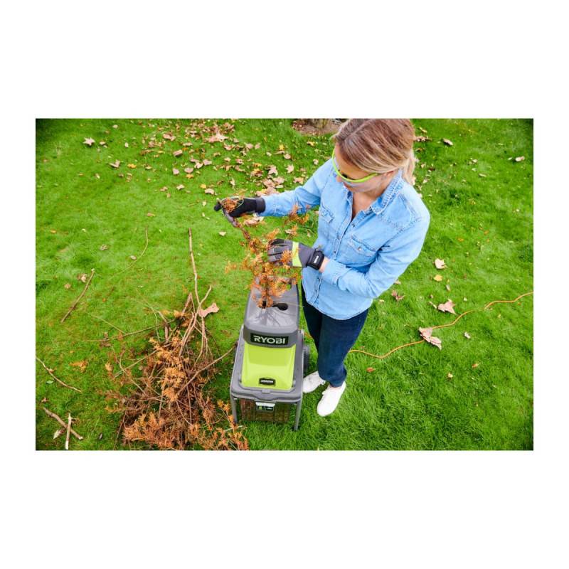 Ryobi - Pack RYOBI Broyeur de végétaux 2500W RSH2545B - Jeu de 2 lames pour broyeur RAC351 - Image 5