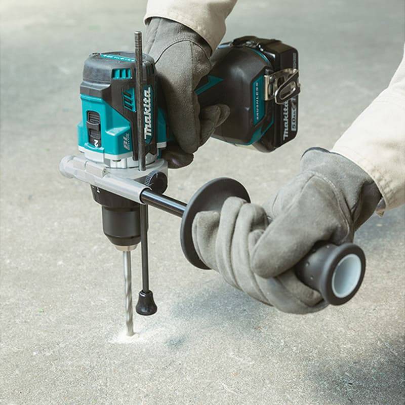 Makita - Lot de 2 machines 18V LXT Perforateur DHR264 + Perceuse visseuse DDF456 - MAKITA - avec 4 batteries 18V 4.0Ah - chargeur - MakPac - DLX2138PTJ - Image 3