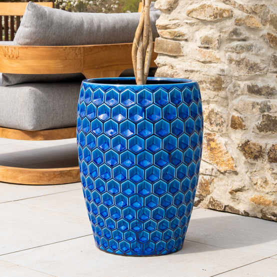 Pot VERSAILLES 38x54cm bleu - Image 2