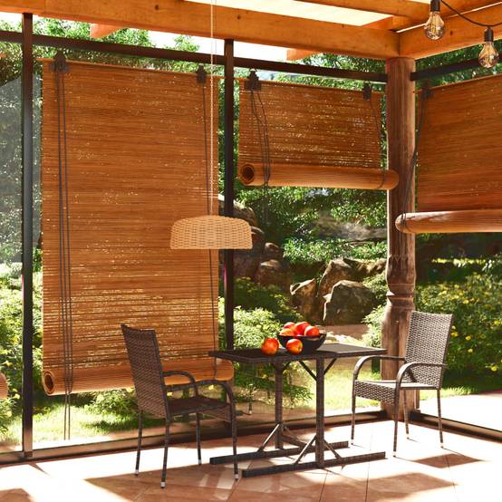 Ensemble à manger de jardin 3 pcs | Mobilier d'extérieur Gris Maison Chic - Image 2