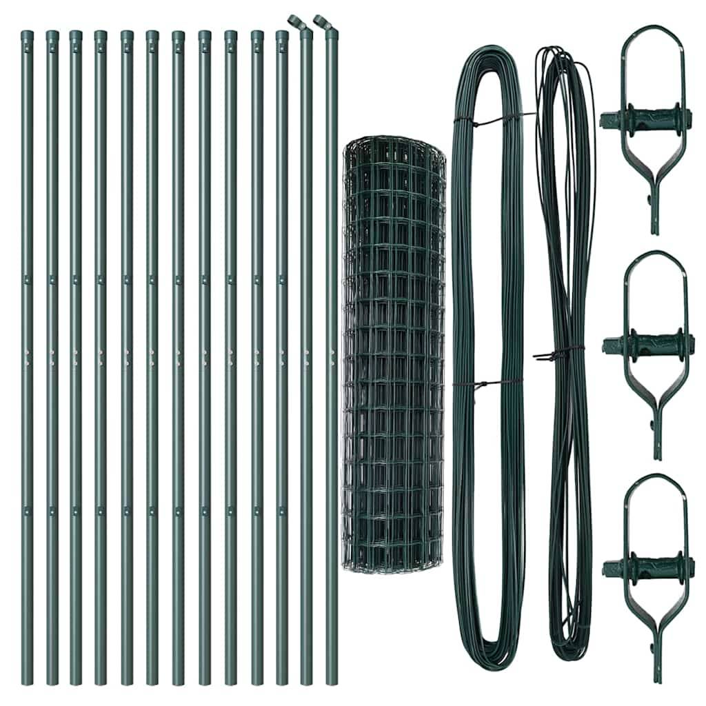 PANGIVO - Clôture acier PVC verte 1 x 25 m, Poids :32.86kg - PANGIVO - Image 5