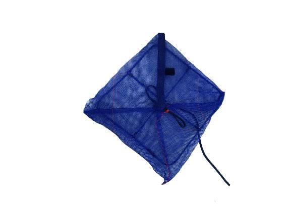 Pearl Nets, support de pré-grossisement des coquillages Fermeture scratch Bleu - Image 1