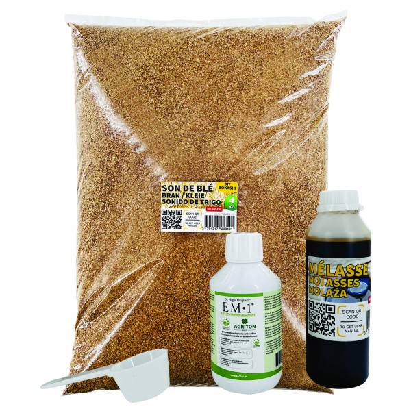 Kit DIY Fabriquer votre Bokashi 4kg - Image 1