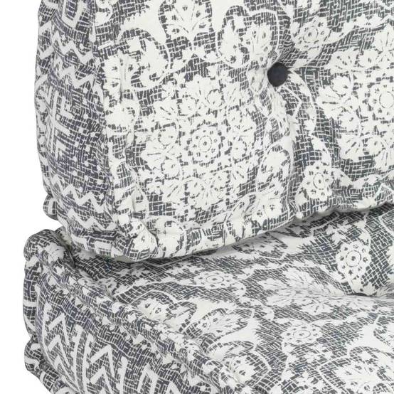 Coussin d'assise et dossier pour palette Coton Confortable pour Intérieur Extérieur Gris Clair – ComfortXL Outdoor Living - Image 6