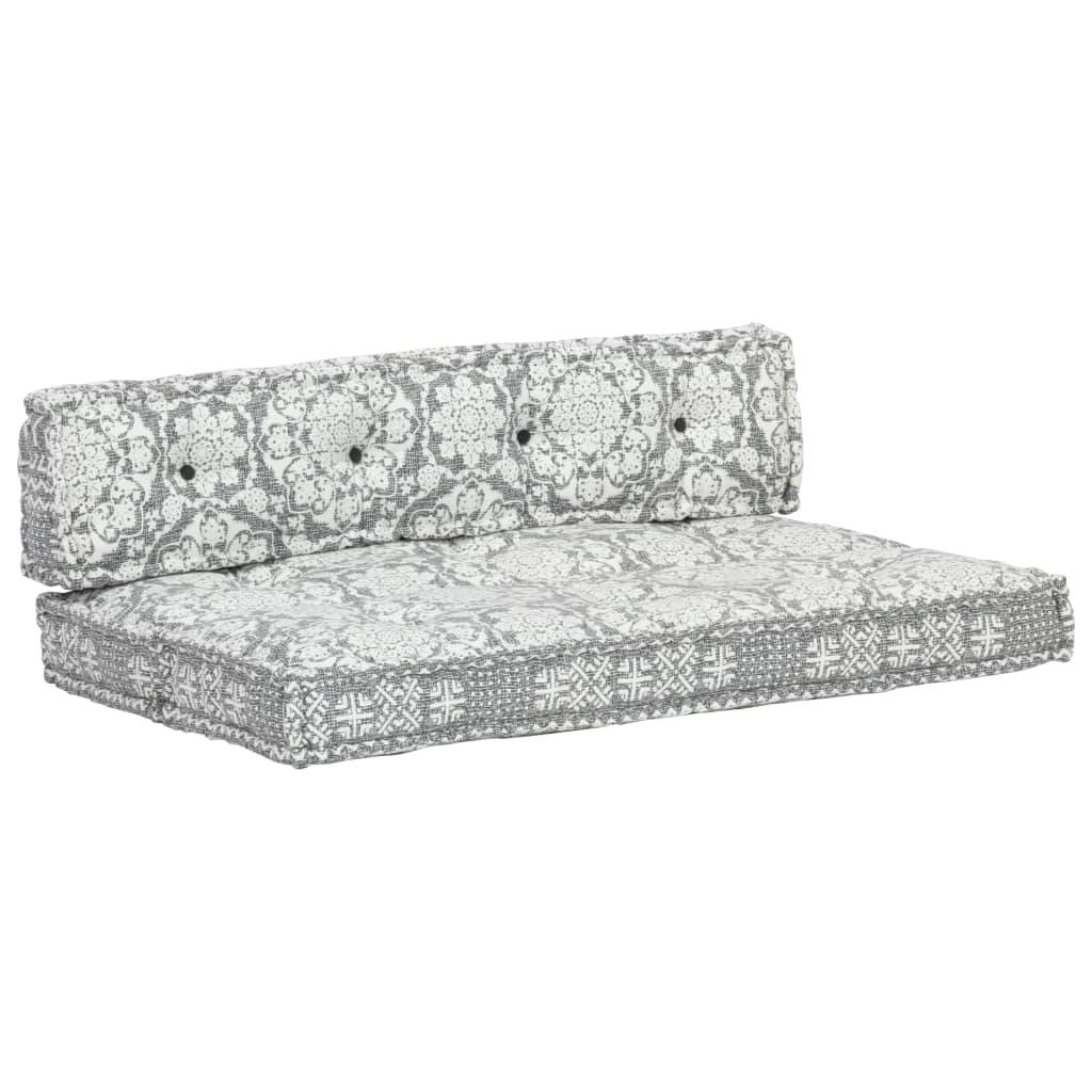 Coussin d'assise et dossier pour palette Coton Confortable pour Intérieur Extérieur Gris Clair – ComfortXL Outdoor Living - Image 8