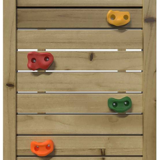 Aire de jeux d'extérieur - Jeu Plein air enfant bois de pin imprégné-JU1555 - Image 10