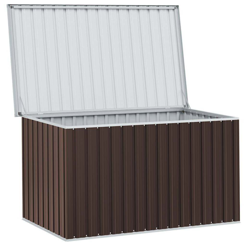 PANGIVO - Coffre de rangement acier galvanisé marron 171 x 99 x 93 cm - PANGIVO - Image 4
