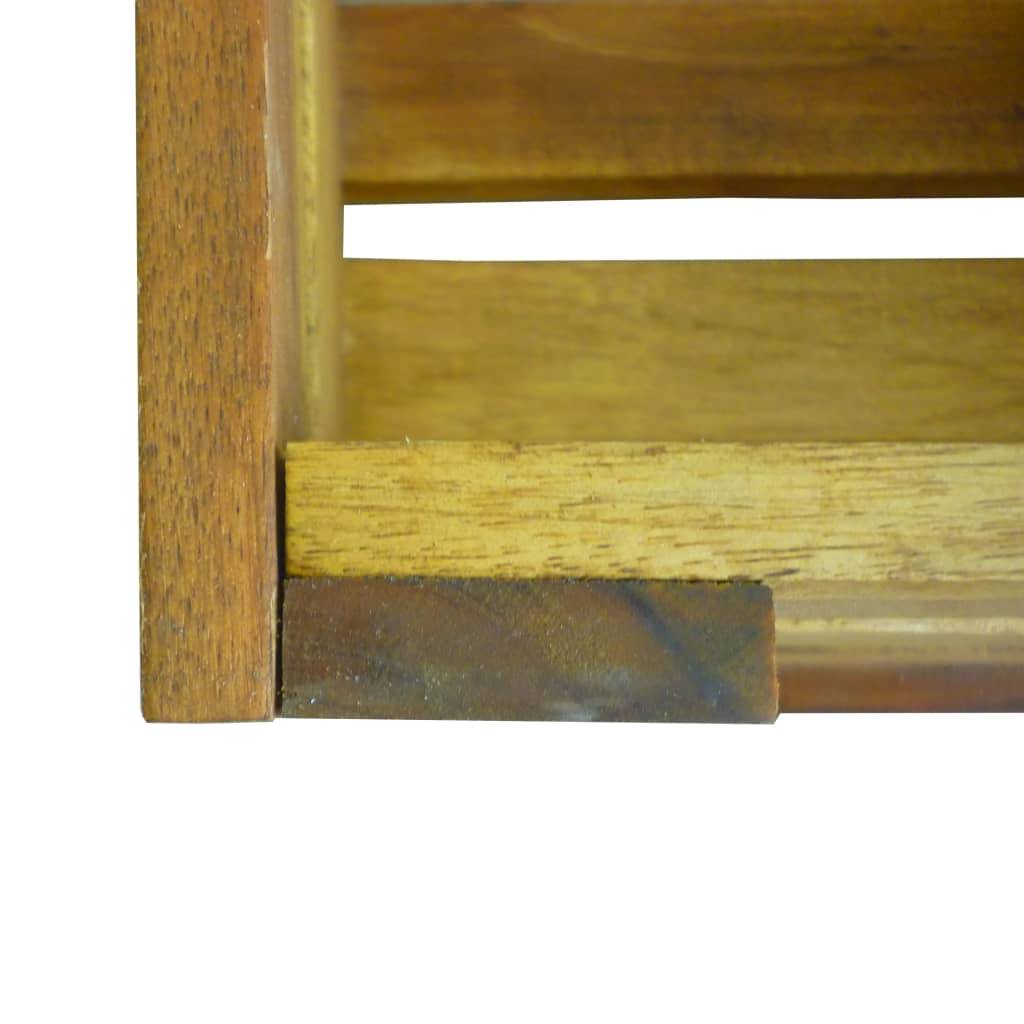 Vidaxl - Caisse à pommes 2 pcs Bois d'acacia massif vidaXL 43791 - Image 4