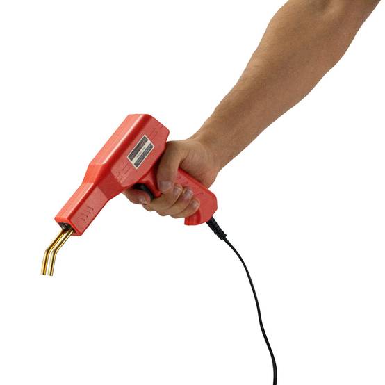 Sans Marque - Pistolet pour souder le plastique 50 W - Kit avec agrafes et accessoires - Image 4