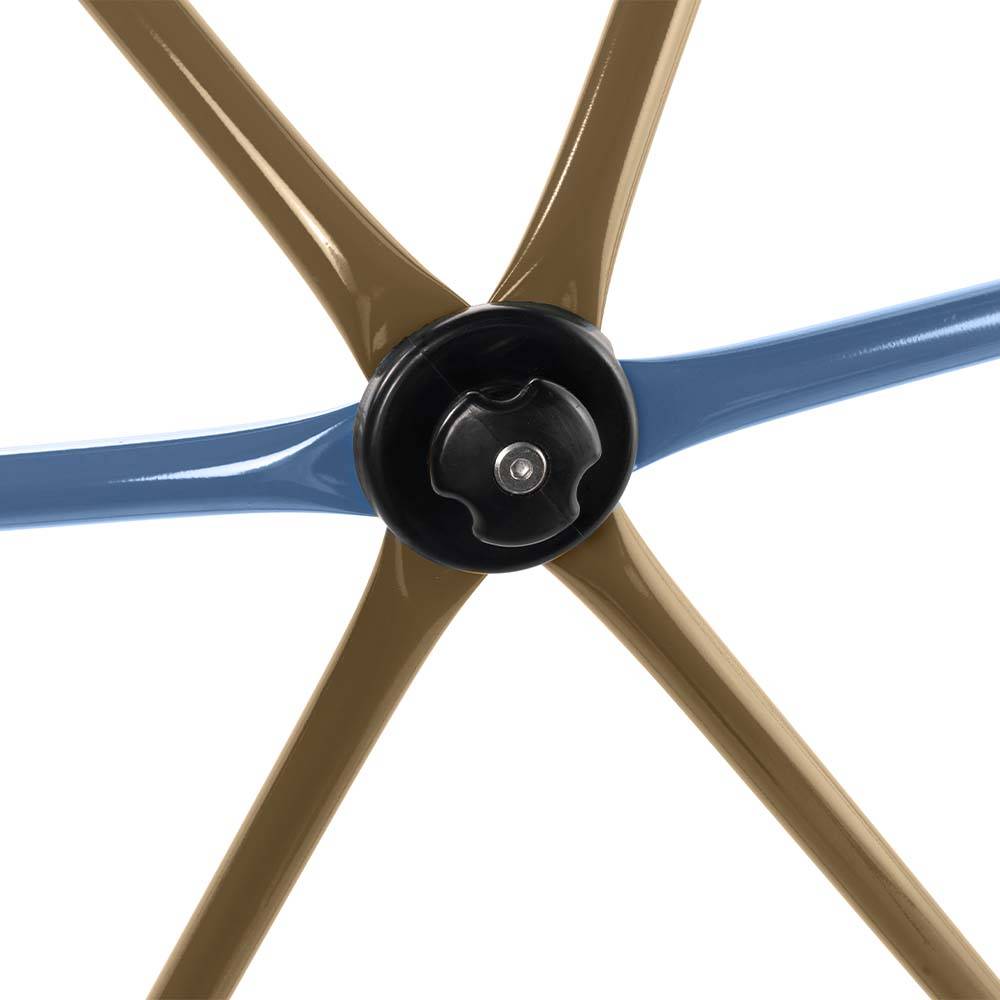 Aire de jeux comprenant tente et balançoire HOME DELUXE MATTI - Bleu - Image 6