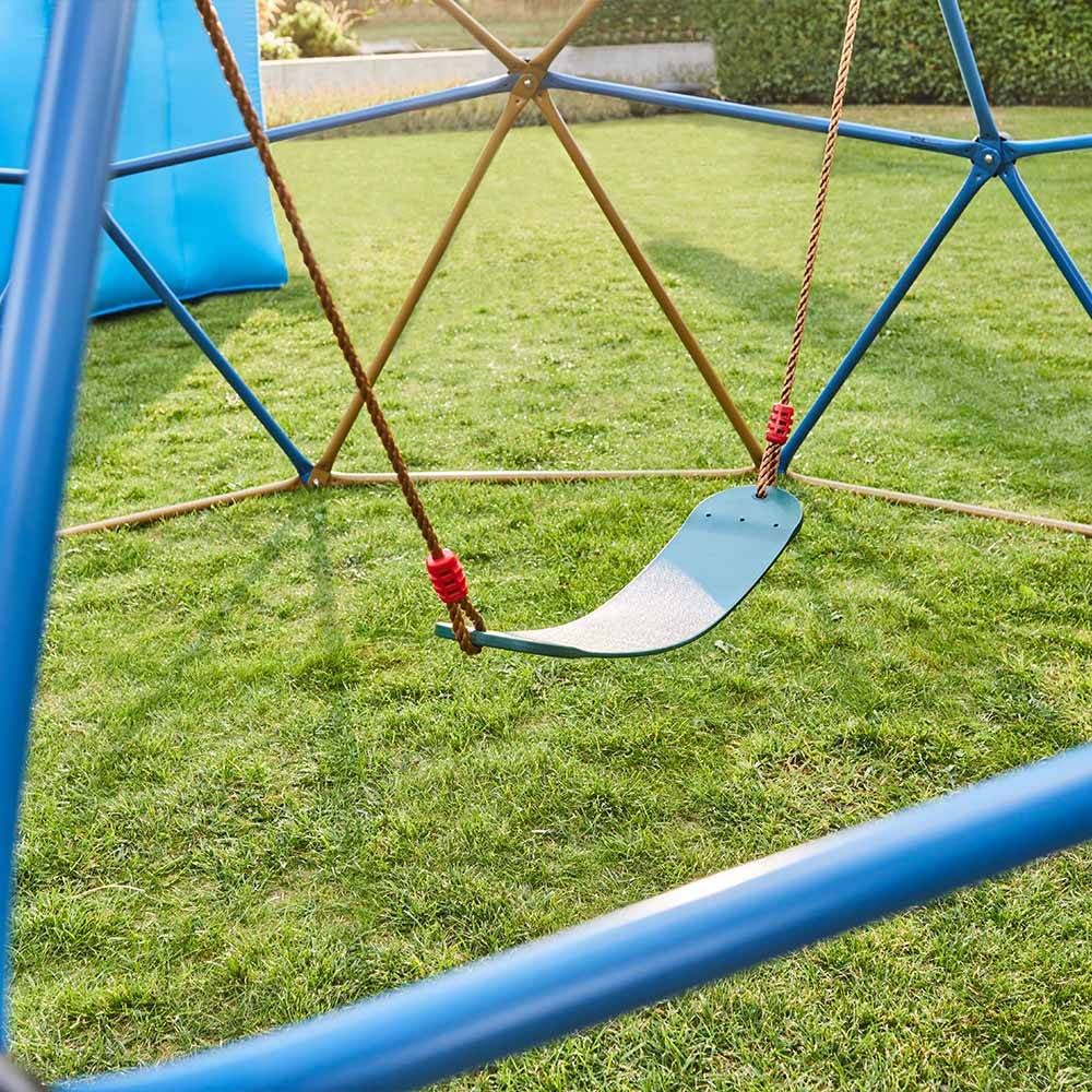 Aire de jeux comprenant tente et balançoire HOME DELUXE MATTI - Bleu - Image 5