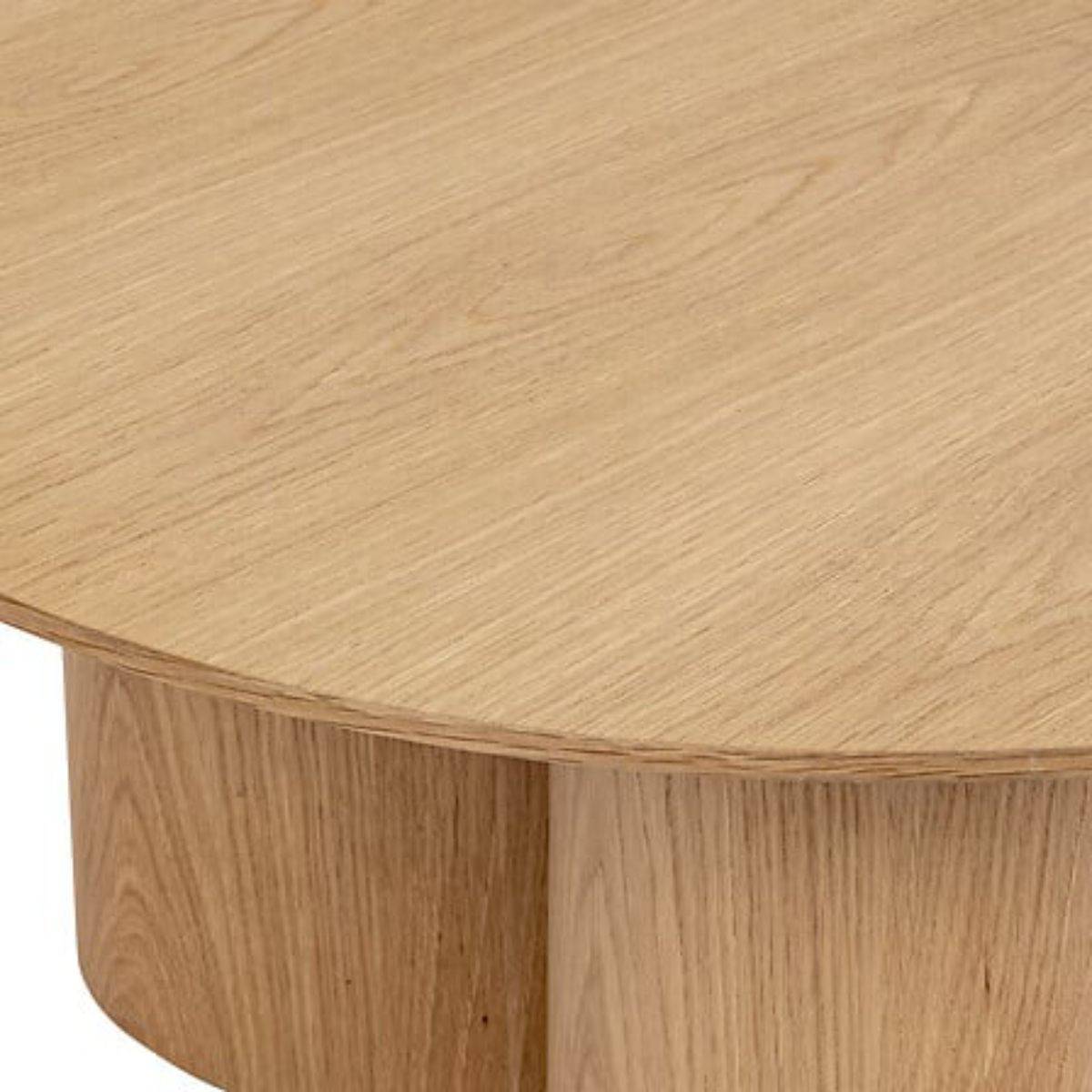 Table Basse Design "Aliona" 80cm Naturel - Image 3