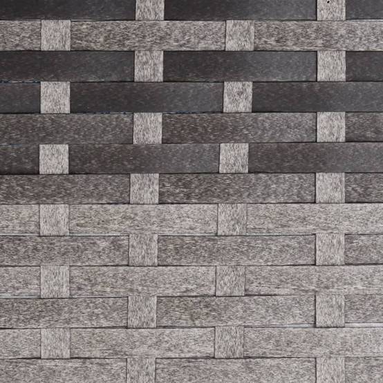 Chaise bois composite 1 places tissu gris 69 x 78 x 88 cm - Prolenta premium p3100.7 - Image 9