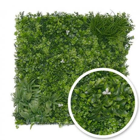 Mur végétal artificiel Liseron 1m x 1m, Surface  29 m² - Image 1
