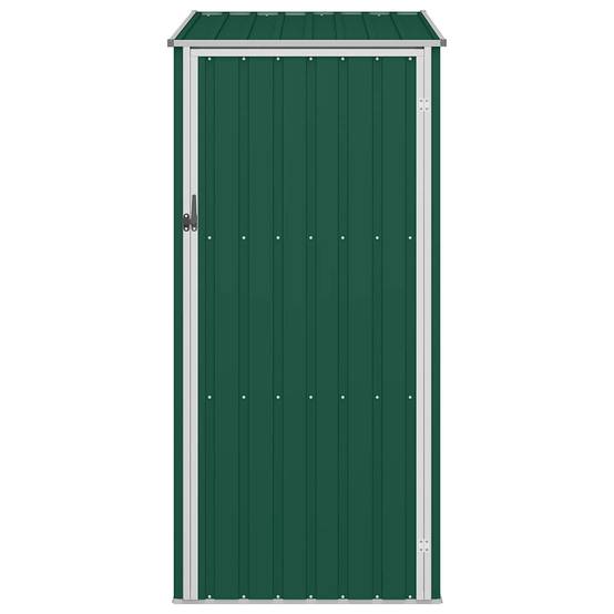 Abri de jardin métal vert 87 x 98 x 148/159 cm - PANGIVO - Image 4