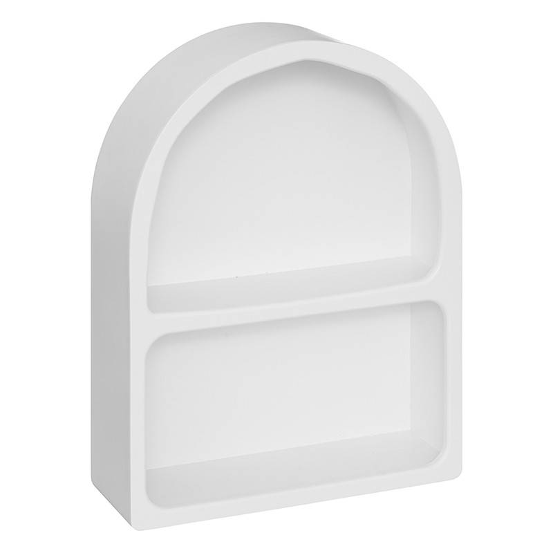 Etagère murale blanche 45,35 cm Soleya Atmosphera - Image 1