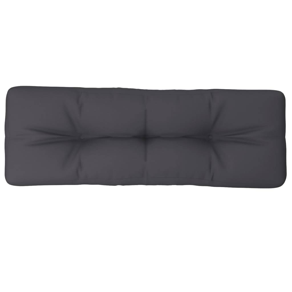 Coussin en palette Anthracite 120 X 40 cm - Prolenta Premium - Image 2