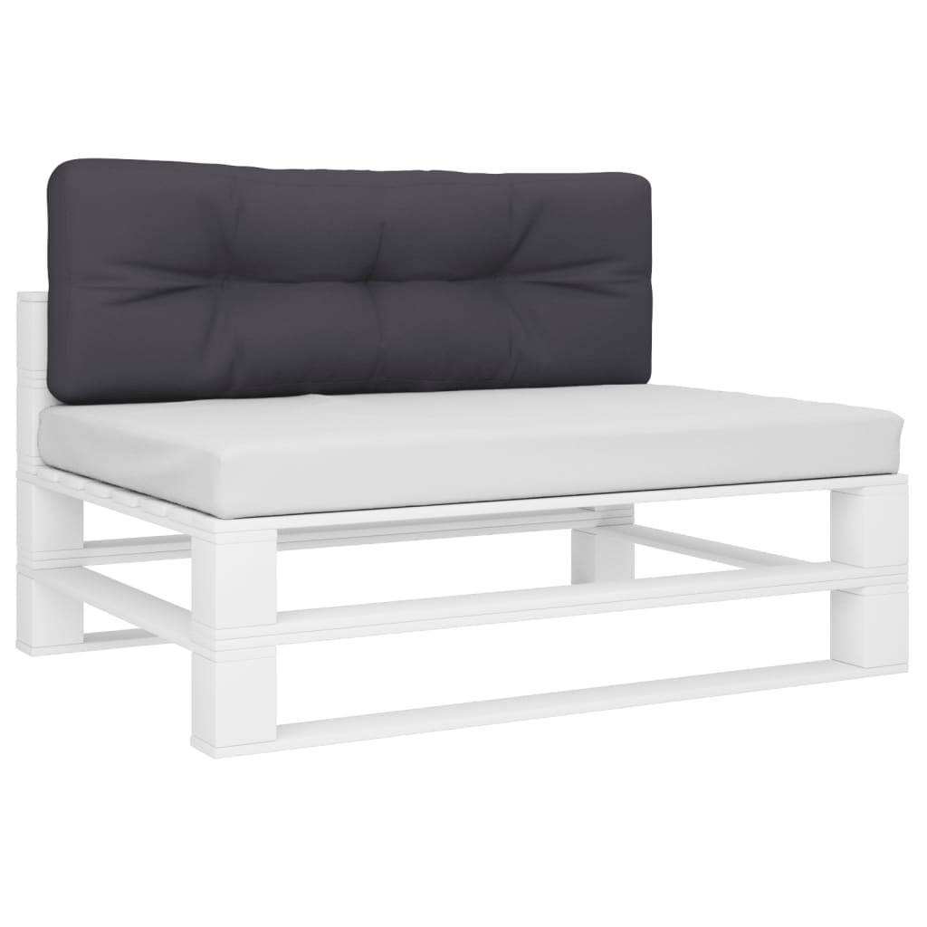 Coussin en palette Anthracite 120 X 40 cm - Prolenta Premium - Image 3
