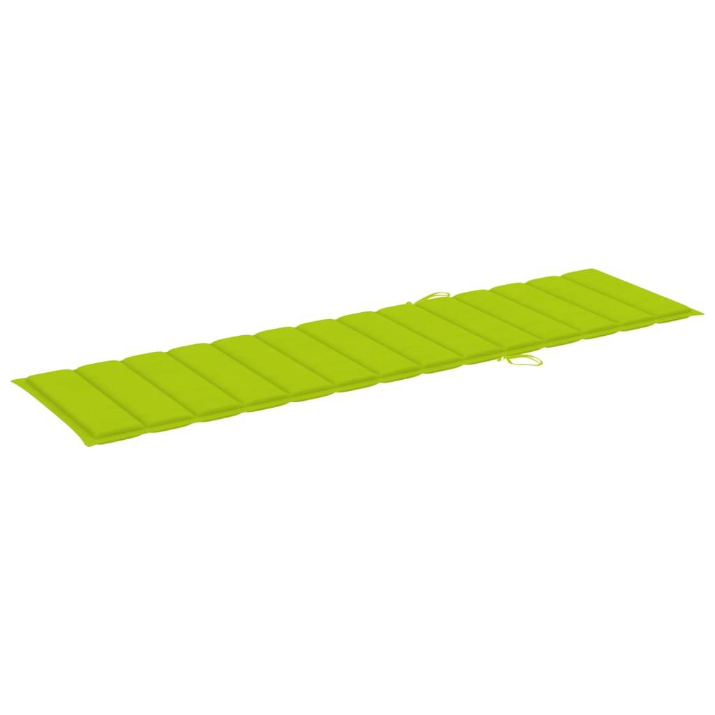 Helloshop26 - Transat chaise longue bain de soleil lit de jardin terrasse meuble d'extérieur avec table et coussin bois de teck solide - Image 7
