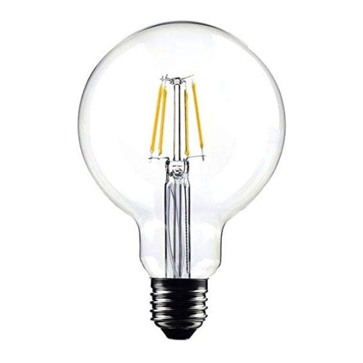 The Home Deco Factory - Ampoule G95 Filaments LED "Droit" 2W Transparent - Image 1