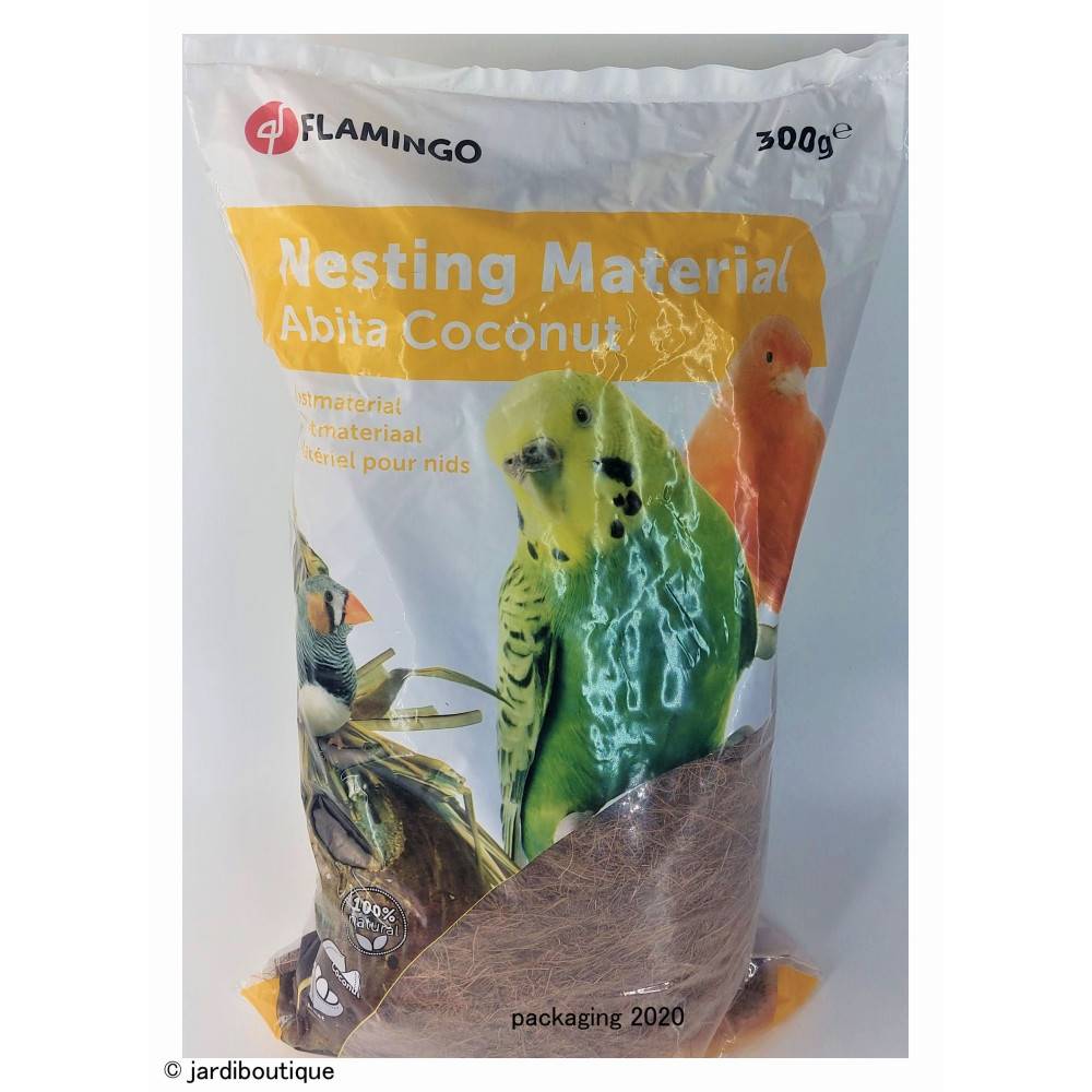 Fibre de coco 300 g, Matière pour nid, pour oiseaux - Image 1