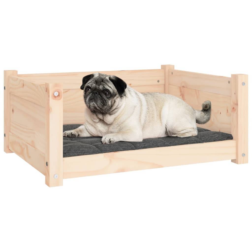 Vidaxl - Lit pour chien 65,5 x 50,5 x 28 cm Bois de pin massif vidaXL 821447 - Image 5