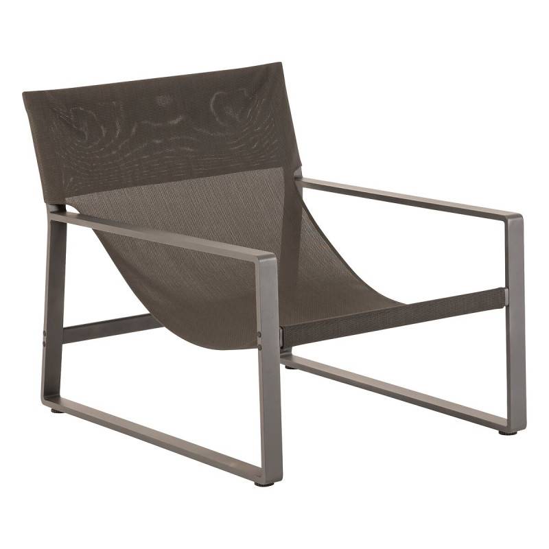 Hesperide - Fauteuil relax de jardin "Lambinio" graphite en aluminium en acier traité en epoxy Hespéride - Image 6