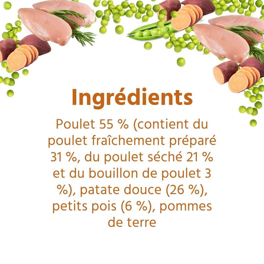 Wildfang - Wildfang Croquettes Poulet maigre & herbes — Sans céréales, Sans gluten, Hypoallergénique pour chiens adultes (Origine CEE) - Image 4