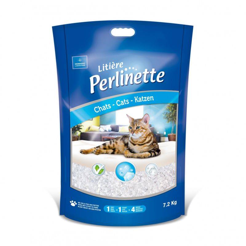 LITIERE PERLINETTE CHAT - DEMAVIC 7,2 kg - Image 1