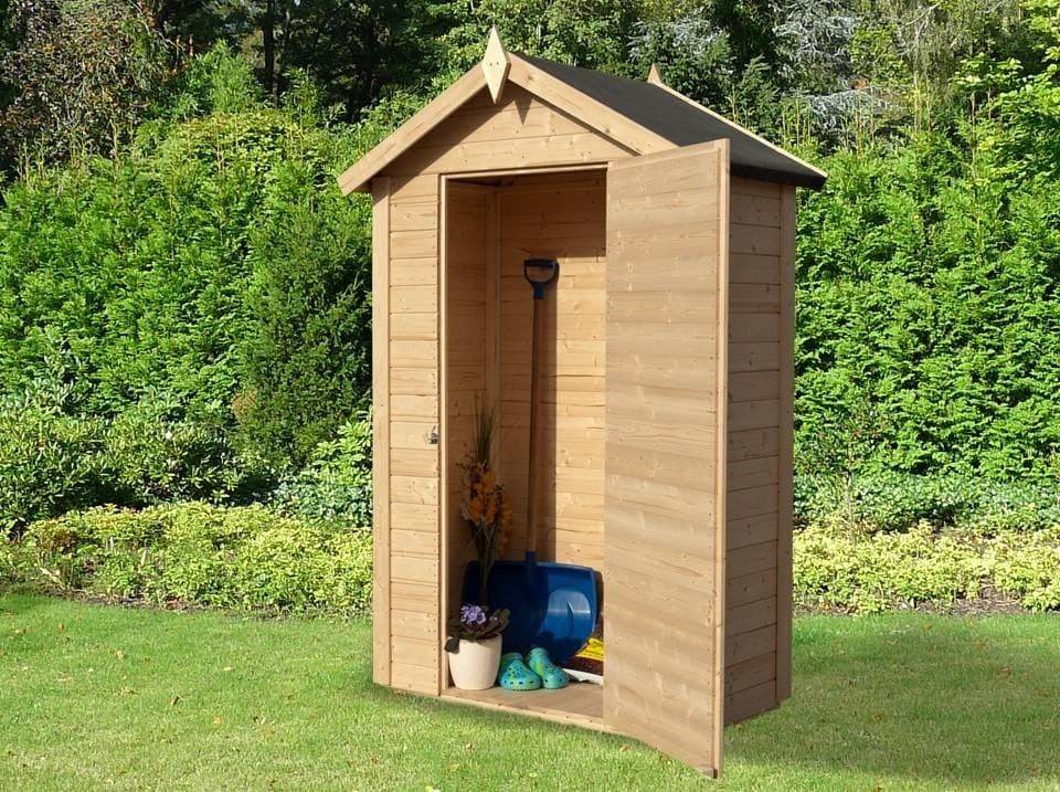 Direct Abris - Abri de jardin bois BELIZE - 120 x 62 cm - Cabane de jardin - Cabanon - Image 4