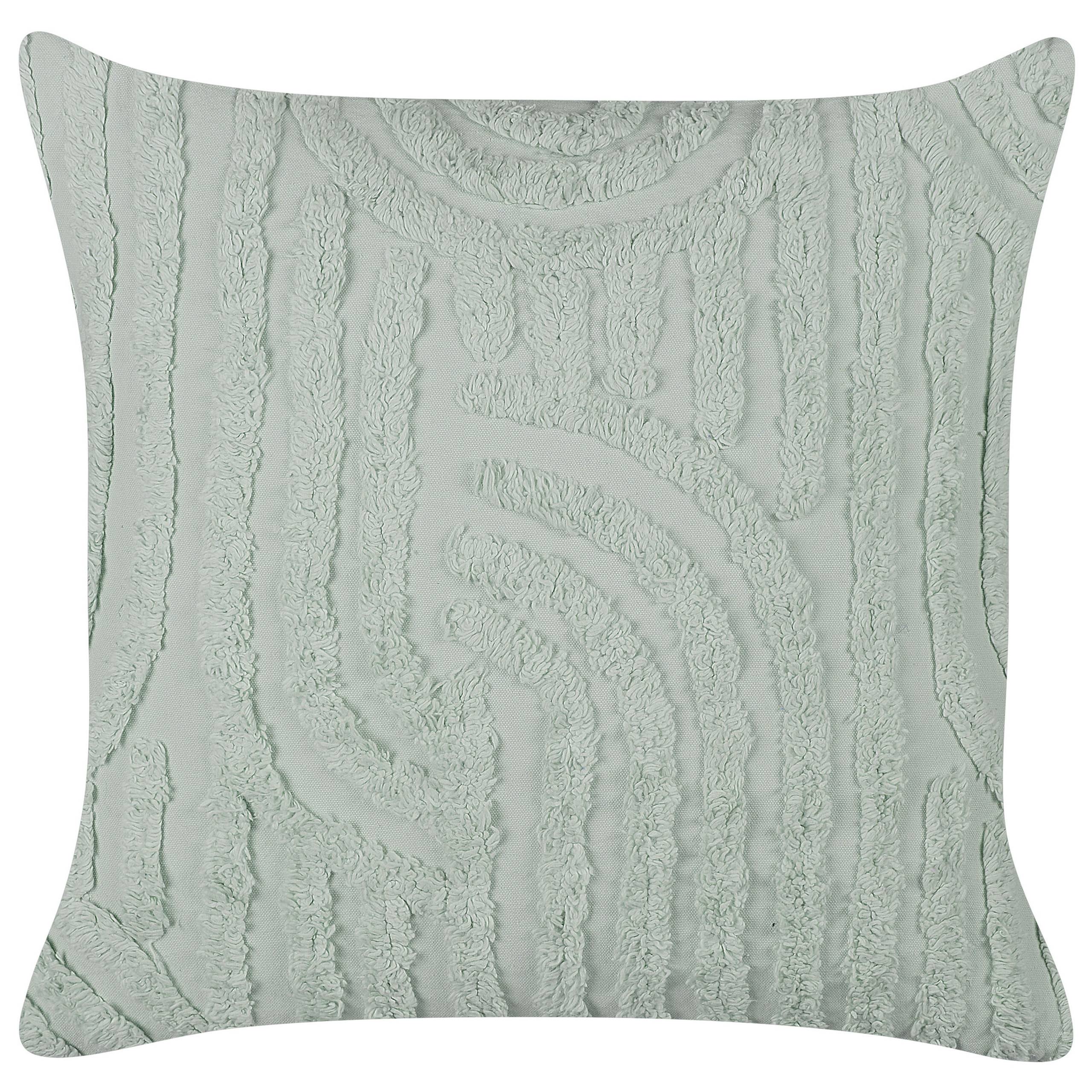 Coussin décoratif Coton Vert menthe TELLIMA - Beliani - Image 3
