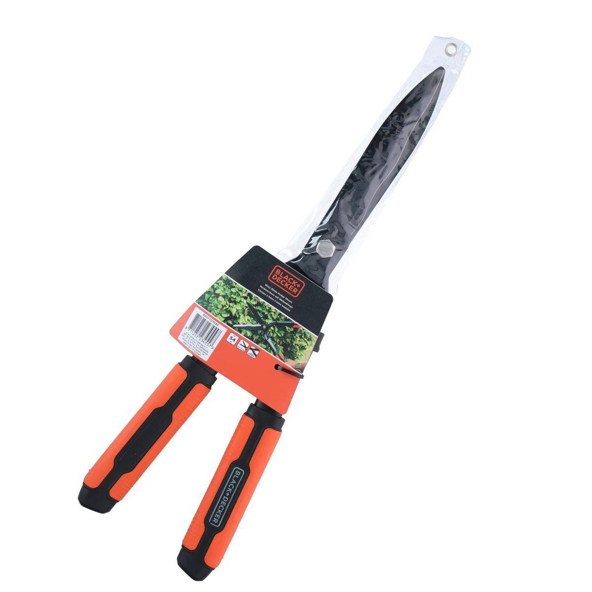 Cisaille de jardin Lames ondulées 53cm Tampon anti chocs Black et Decker - Image 3