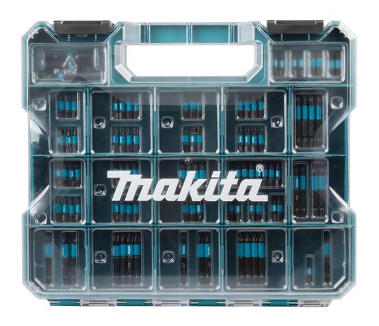 Coffret d'embouts 100 pcs + compartiments de rangement - MAKITA - E-24826 - Image 1
