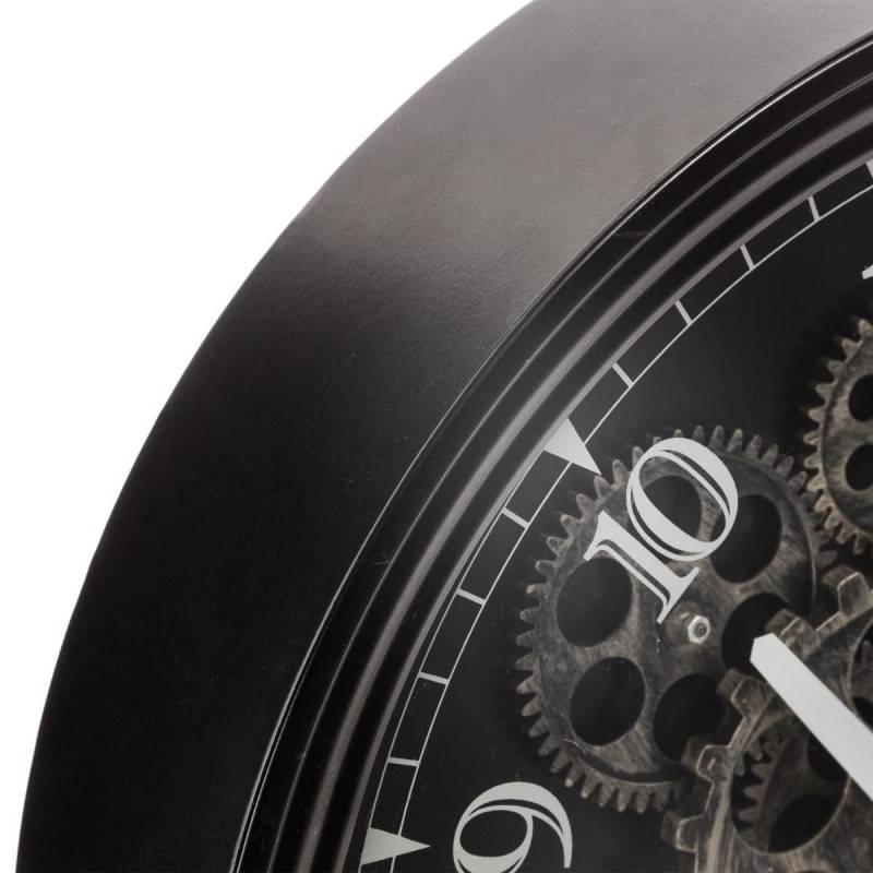 Horloge noire mécanisme animé Luxe Atmosphera - Image 2