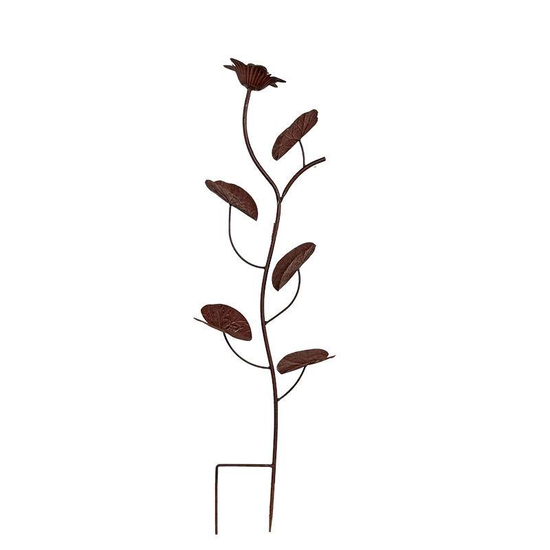 La Grande Prairie - Nénuphar à planter fer 24x14x90cm - Image 1