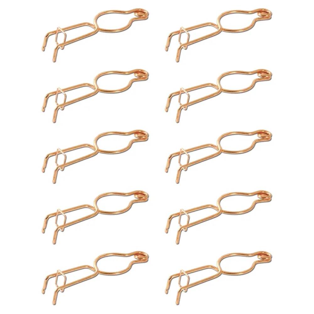 Autre - Lot de 10 pièges à taupe fil rond acier cuivré - Image 1