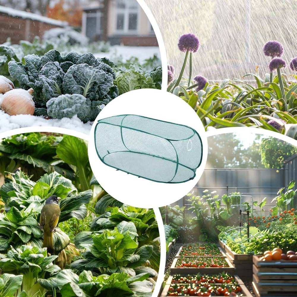 Filet de protection anti-insectes et animaux avec acier intégré - Grand format ajustable - Living123 - Image 4