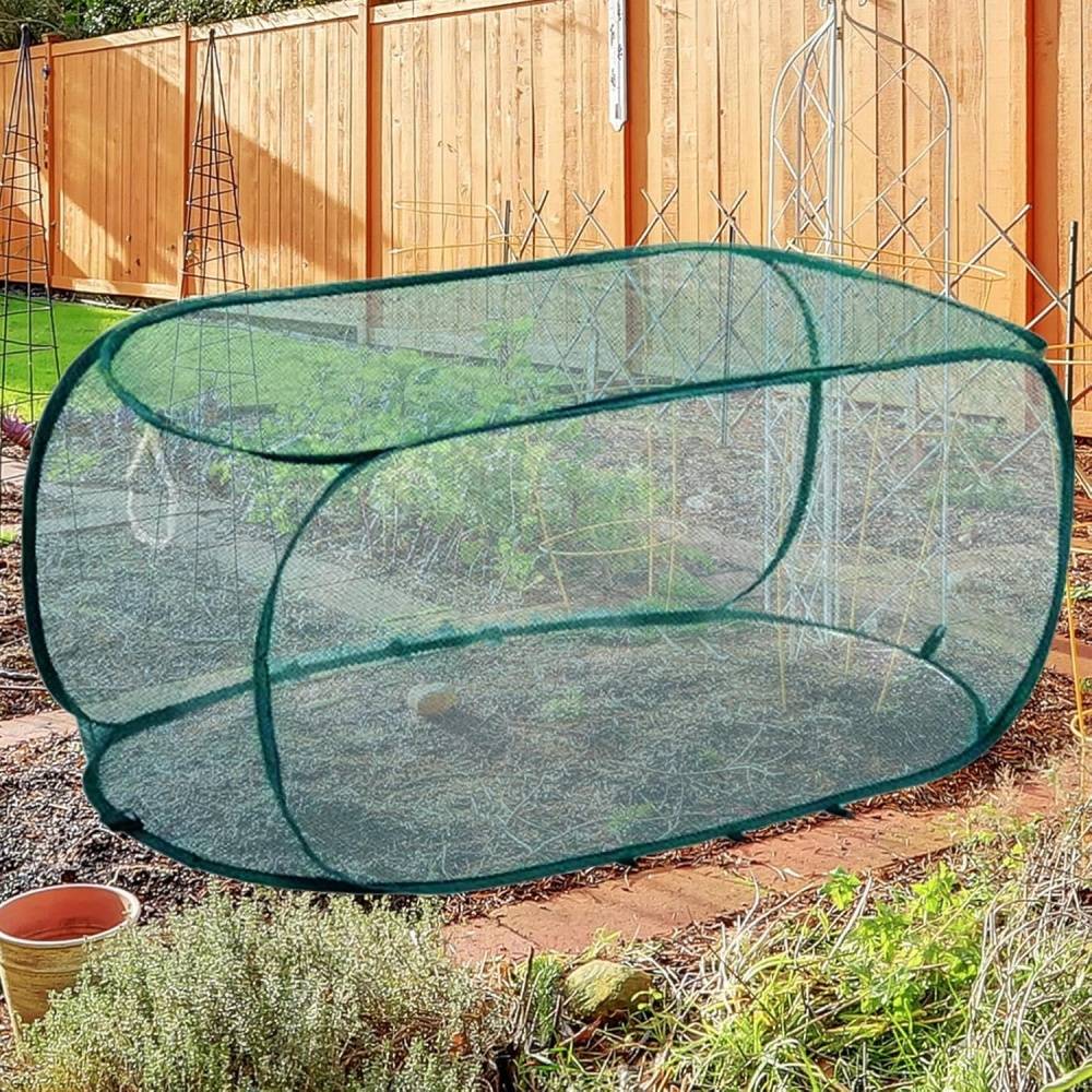 Filet de protection anti-insectes et animaux avec acier intégré - Grand format ajustable - Living123 - Image 3